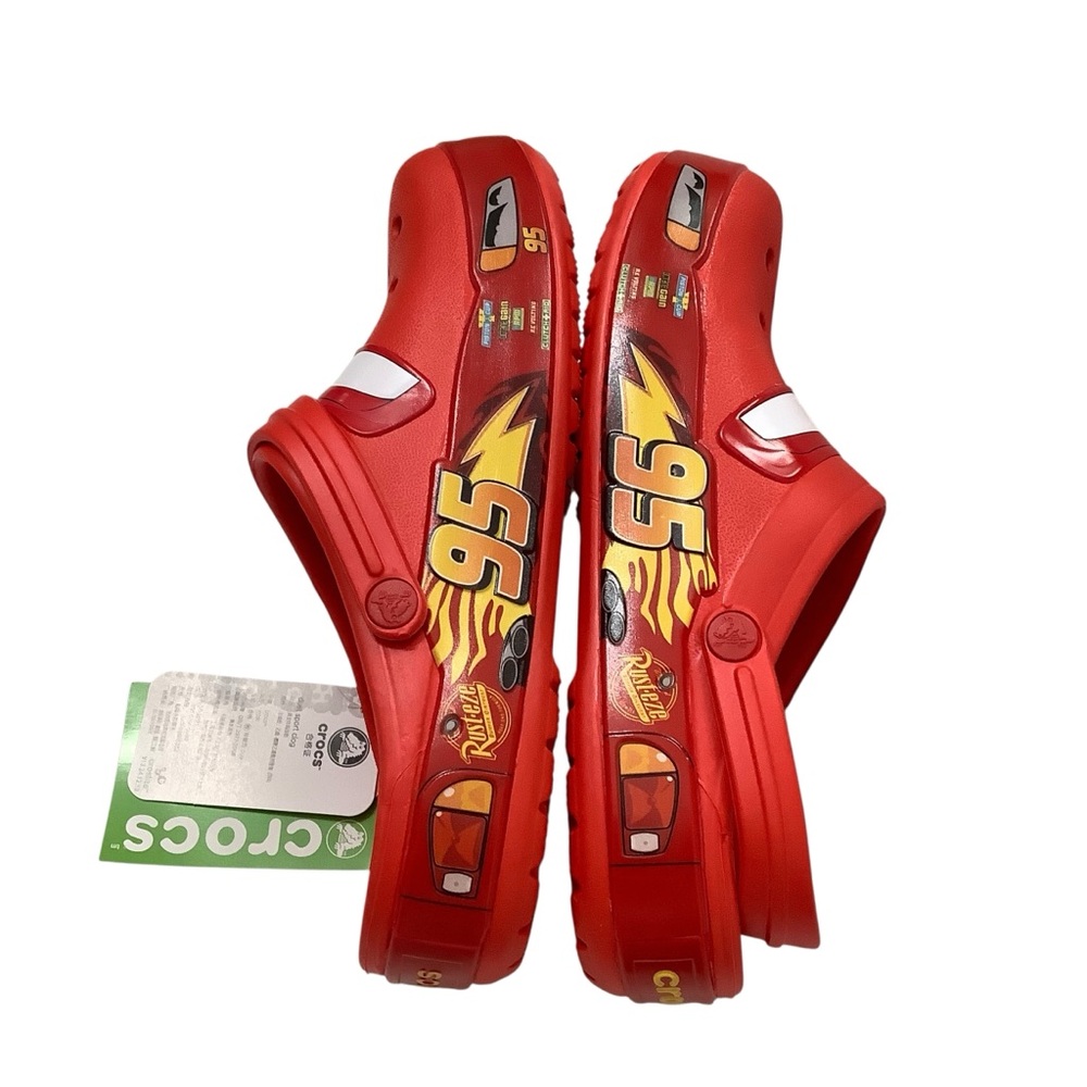 Crocs Unisex-Adult  Disney Pixar Cars Lightning McQueen Clog Limited Ed. - Picture 4 of 6